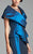Daymor Couture - Illusion Jewel Neck Mermaid Dress 467 in Blue
