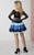 Tiffany Homecoming - Off-Shoulder Lace Two Piece Dress 27099 In Blue and Black