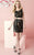 Tiffany Homecoming - Two piece Lace Dress 27121 In Black