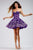 Lace and Micro Beads Embellished Sweetheart Dress 88603