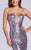 Ellie Wilde - EW117033 Sequined Sweetheart Dress in Purple