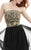 Jasz Couture - Beaded Strapless Evening Gown 5915 in Black