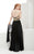 Jasz Couture - Beaded Strapless Evening Gown 5915 in Black