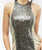 Jasz Couture - Halter Sequined Long Gown 5933 in Neutral and Silver