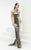 Halter Sequined Long Gown 5933