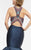 Jasz Couture - Beaded Halter Mermaid Evening Gown 5934 in Blue and Multi-Color