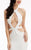 Jasz Couture - Sculpted Cutout Gown 5942 in White