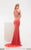 Jasz Couture - Embellished Back Evening Gown 5946 in Pink