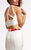 Jasz Couture - Floral Two-Piece Evening Dress  5949 in White and Multi-Color