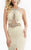 Jasz Couture - Halter Embellished Long Gown 5955 in Neutral