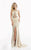 Halter Embellished Long Gown 5955