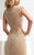 Jasz Couture - High Neck Beaded Gown 5964 in Neutral