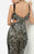 Jasz Couture - Beaded Sweetheart Gown 5992 in Black