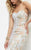 Jasz Couture - Floral Embellished Mermaid Evening Gown 5997 in White