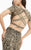 Jasz Couture - Sparkling Sequined Two-Piece Evening Dress 6001 in Black and Gold