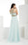 Chiffon Beaded Evening Gown 6004