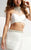 Jasz Couture - Illusion Halter Two Piece Mermaid Long dress 6007 in White
