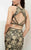 Jasz Couture - Ornate Floral Two-Piece Gown 6009 in Black and Gold