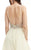 Jasz Couture - Ethereal Beaded Illusion Evening Gown 6016 in White