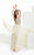 Jasz Couture - Ethereal Beaded Illusion Evening Gown 6016 in White
