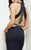 Jasz Couture - Sultry Plunging Beaded Gown 6030 in Blue