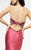 Jasz Couture - Two-Piece Strapless Mermaid Gown 6082 in Pink