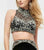 Jasz Couture - Two-Piece Embellished Dress 6092 in Black