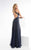 Lush by Jasz Couture - Embellished Sweetheart Sheath Dress 1336 in Blue