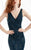 Lush by Jasz Couture - Lushly Embellished Gown 1364 in Blue and Green