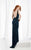 Lush by Jasz Couture - Lushly Embellished Gown 1364 in Blue and Green