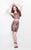 Primavera Couture - Two Piece Jewel Short Sequined Dress 1634 in Black and Pink