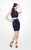 Primavera Couture - Two Piece Jewel Sequined Cocktail Dress 1641 in Blue