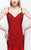 Primavera Couture - Long Sequined Fitted Trumpet Gown 1840 in Red