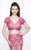 Primavera Couture - Two Piece V-Neck Long Dress 1864 in Pink