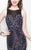 Primavera Couture - Multi-Color Sequined Sleeveless Long Dress 1872 in Black and Multi-Color