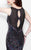 Primavera Couture - Multi-Color Sequined Sleeveless Long Dress 1872 in Black and Multi-Color