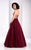 Clarisse - 3011 Beaded Sweetheart Ballgown in Red and Gold