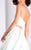 Clarisse - 3032  Two-Piece Floral Print A-line Dress in White and Print