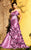 MNM Couture - 7491 Ruffled Sweetheart Mermaid Dress In Pink