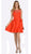 Poly USA - 7500 Beaded Lace Illusion Scoop A-line Dress