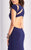 Clarisse - 3089 Sheer Cutout Evening Gown in Blue