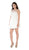 Poly USA - 7500 Beaded Lace Illusion Scoop A-line Dress
