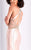 Clarisse - 3139 Embellished Halter Mermaid Gown in Pink