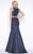 Cassandra Stone - 40628A Two Piece Gown Style in Blue