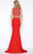 Cassandra Stone - Two Piece Gown Style 77136A in Red