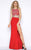 Cassandra Stone - Two Piece Gown Style 77136A in Red