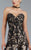 Janique - K6561 Strapless Sweetheart Lace Jumpsuit In Black and Neutral