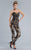 Janique - K6561 Strapless Sweetheart Lace Jumpsuit In Black and Neutral