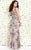 Shail K - Stunning Illusion Tulle Gown with Intricate Embellishments 1121  In Gray