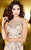 Shail K - Stunning Illusion Tulle Gown with Intricate Embellishments 1121 In Neutral